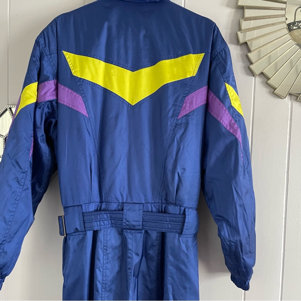Vintage Descente Blue Ski Suit - Picture 5 of 16